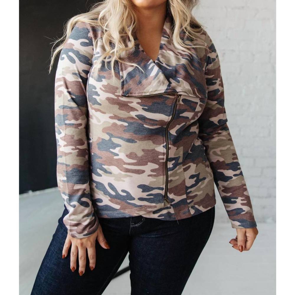 NEW ANDREE BY UNIT hideout jacket in camo